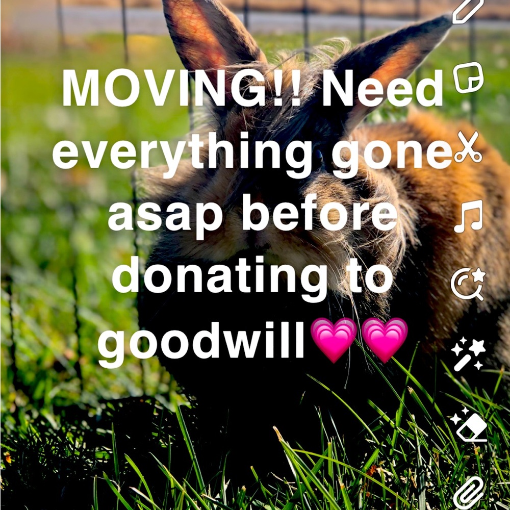 MOVING Donating everything in my closet currently